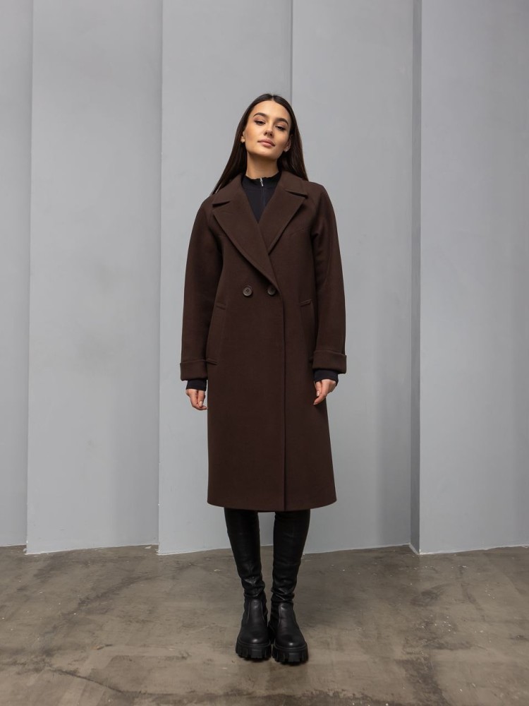 Provence winter cashmere coat in midi length - kovash.com.ua 01 