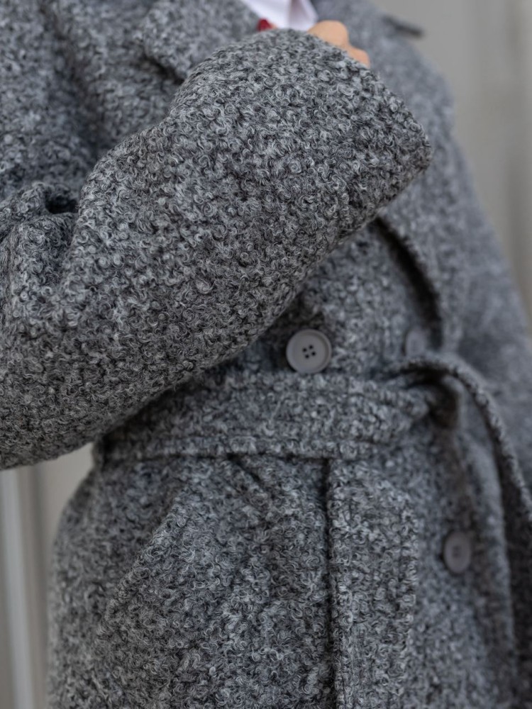 Brooklyn Bouclé Winter Coat - kovash.com.ua 