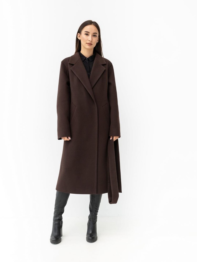 Winter Wrap Coat Tequila — Cashmere - kovash.com.ua 