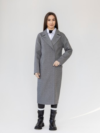 Tango tweed loose fit long coat