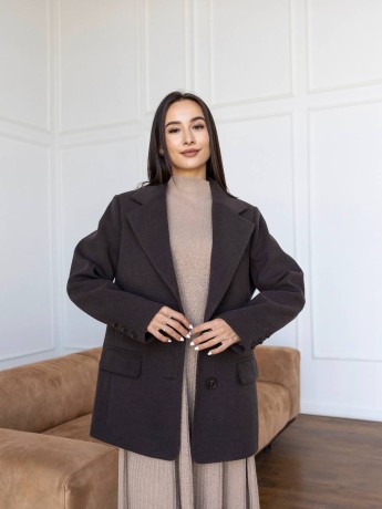 Mango cashmere coat-jacket