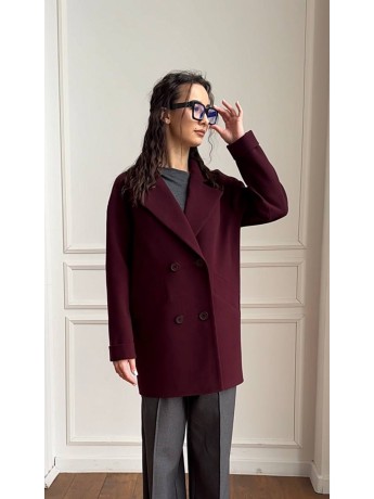 Molly Cropped Loose Fit Coat