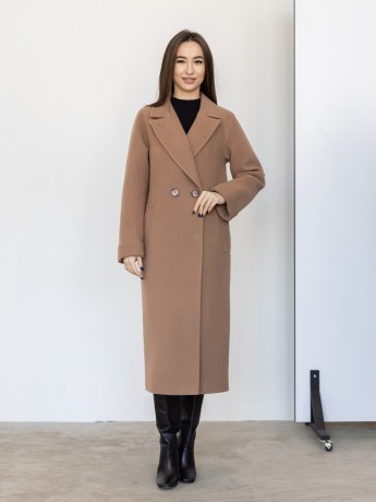 Winter long cashmere coat Provence