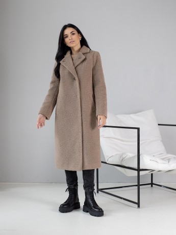 Mlada winter coat made of Teddy fabric