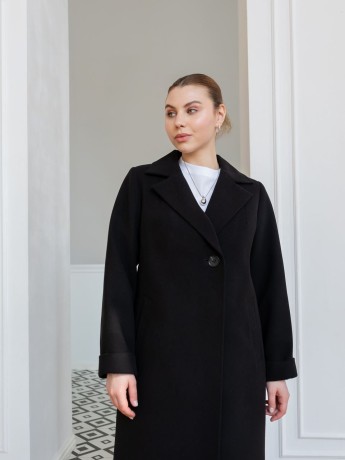 Winter Chili midi-length coat made of cashmere. - kovash.com.ua 